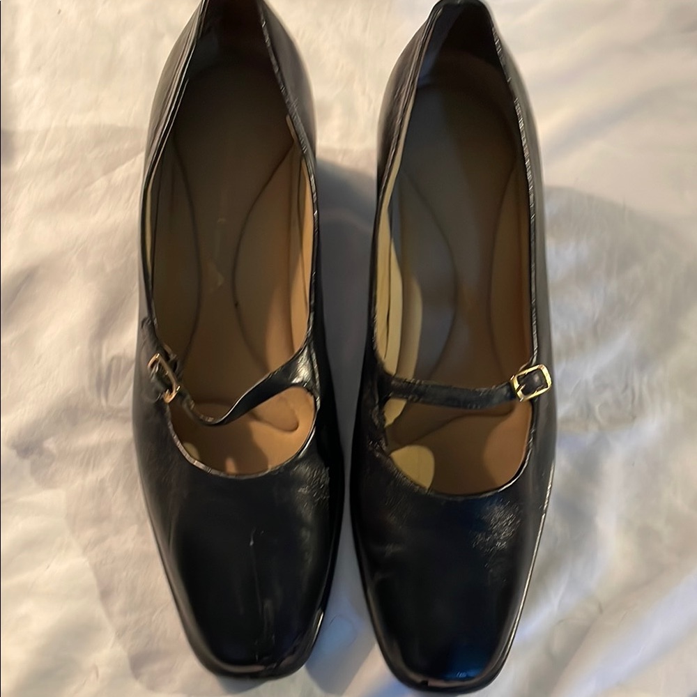 Elegant Black Mary Jane Women's Shoes